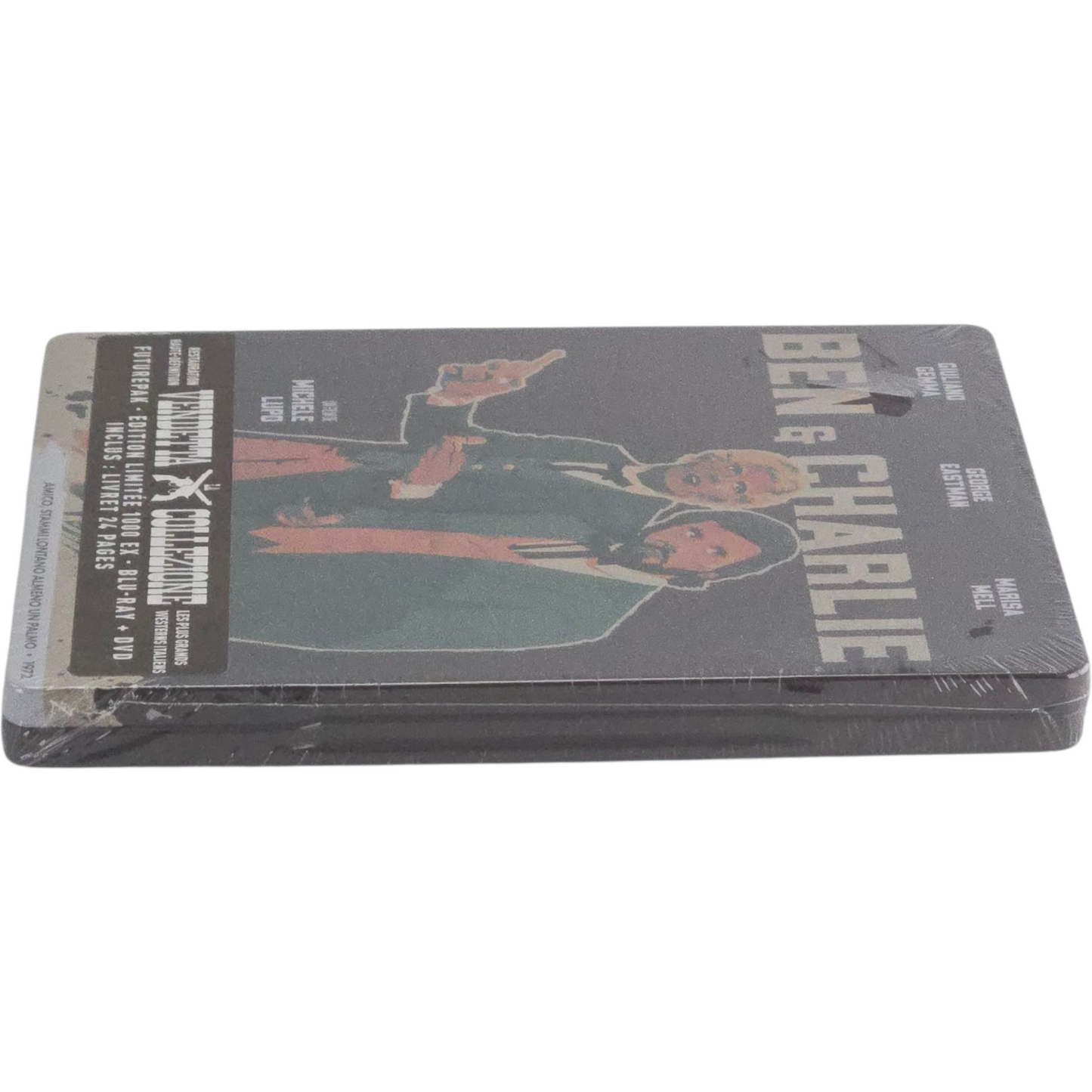 Ben & Charlie Blu-ray + DVD Steelbook Futurepak Giuliano Gemma 1000 ex Zone Libre