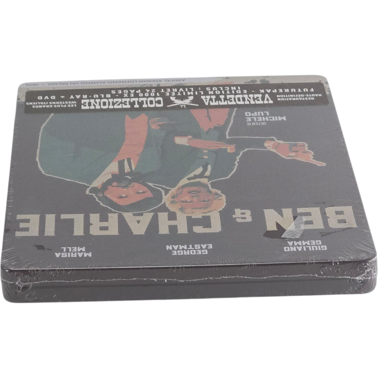 Ben & Charlie Blu-ray + DVD Steelbook Futurepak Giuliano Gemma 1000 ex Zone Libre
