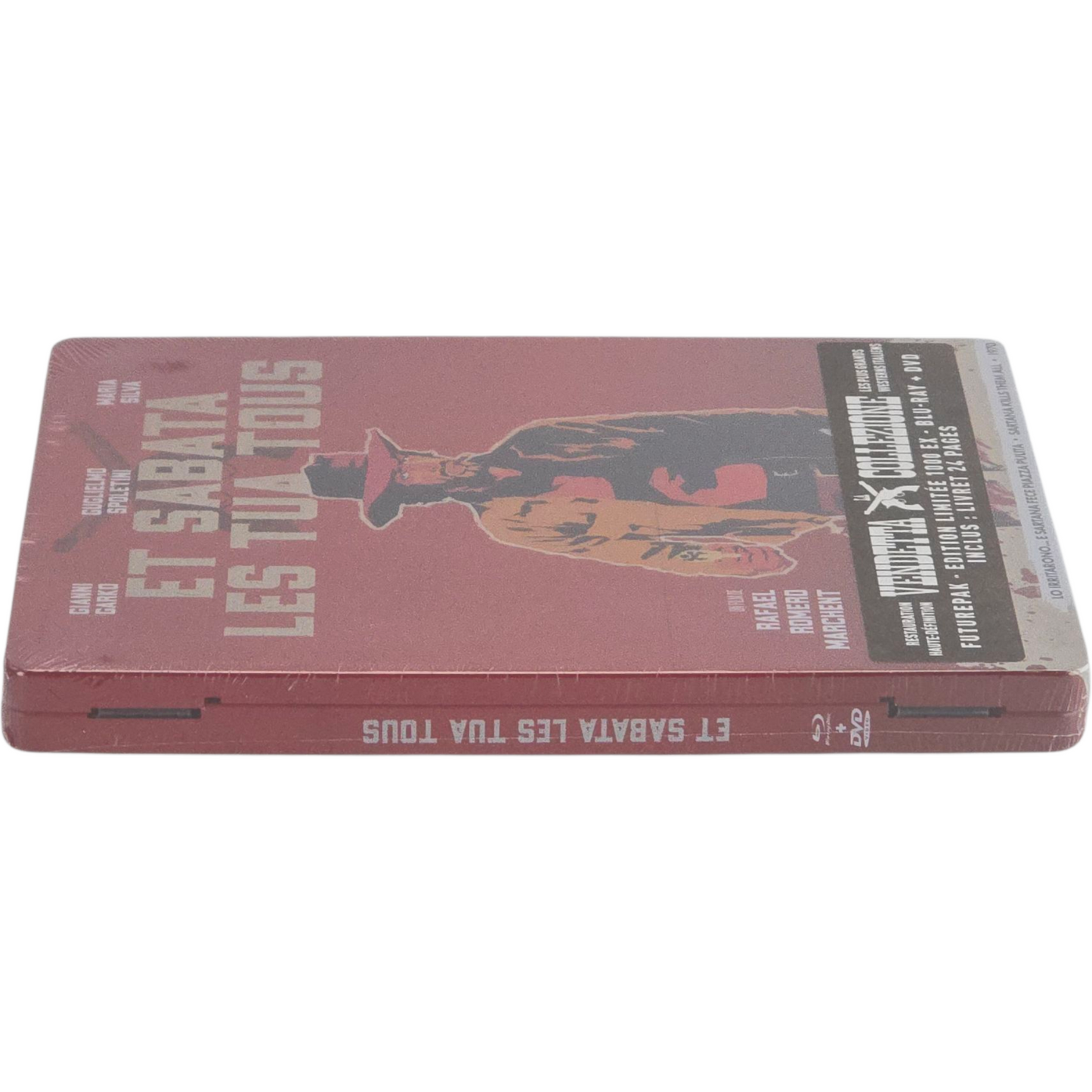 Et Sabata les tua tous Blu-ray + DVD Steelbook Futurepak 1000 ex Zone Libre
