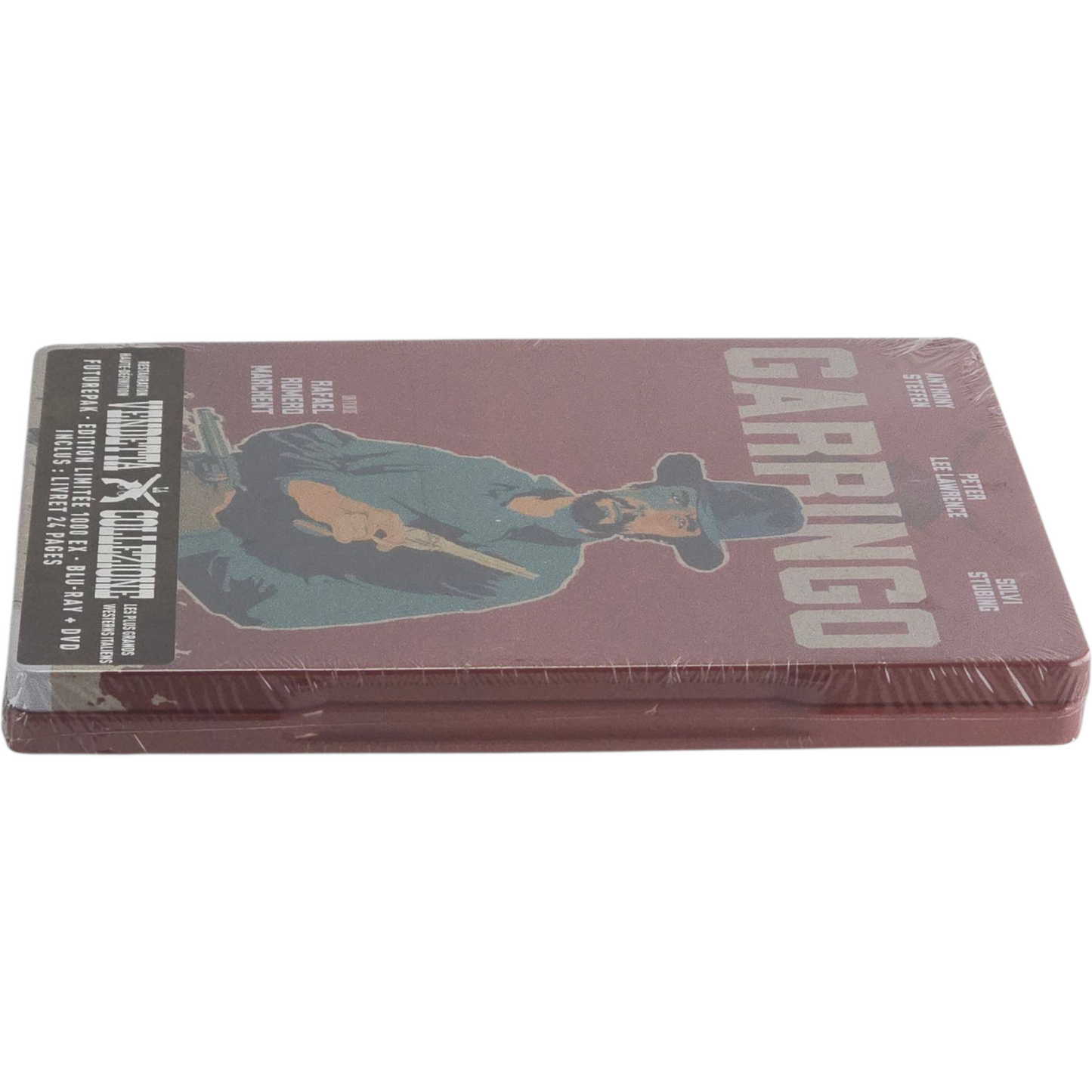 Garringo Blu-ray + DVD Steelbook Futurepak Anthony Steffen 1000 ex Zone Libre