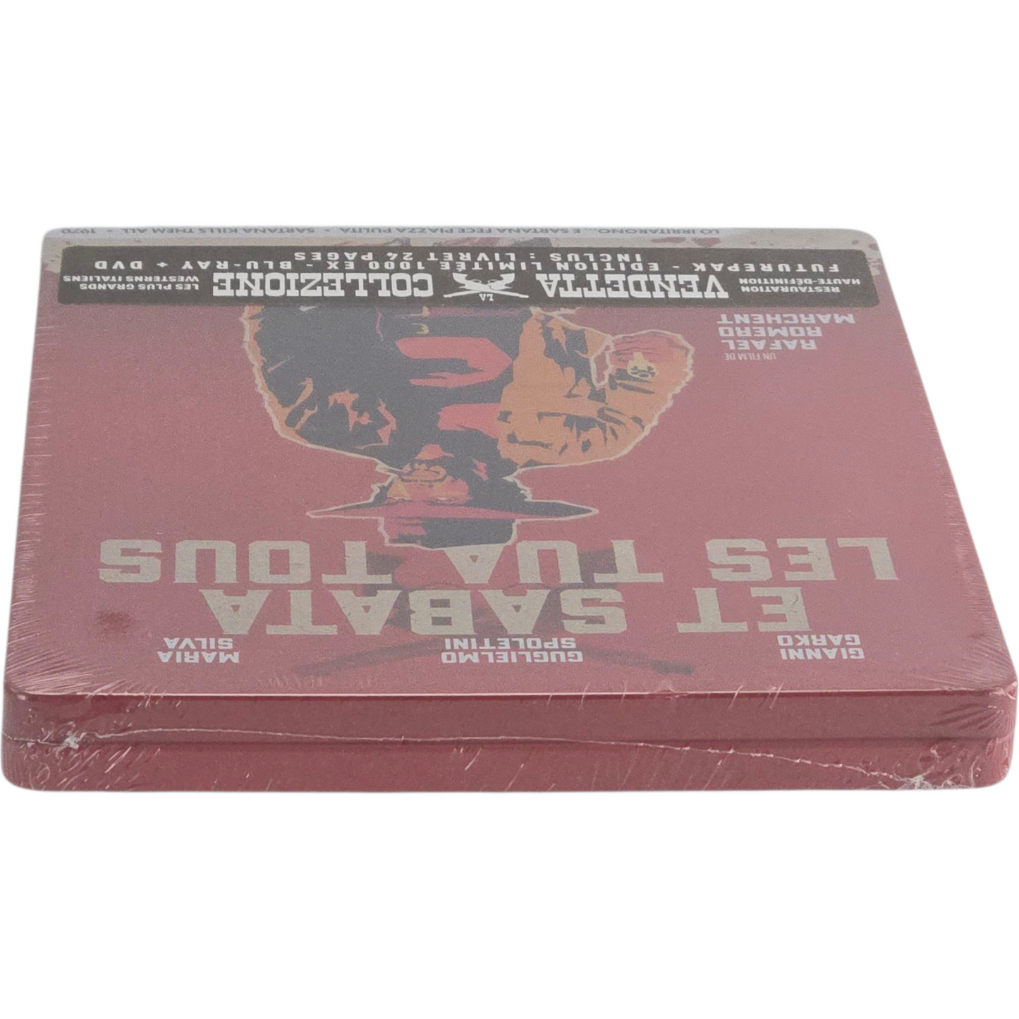 Et Sabata les tua tous Blu-ray + DVD Steelbook Futurepak 1000 ex Zone Libre