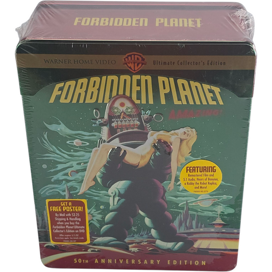 Forbidden Planet DVD SteelBook Ultimate Collector's Metal Box Edt 2006 Region 1