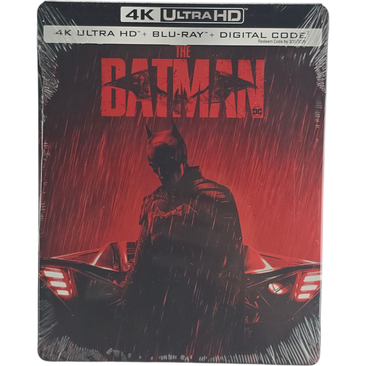 The Batman SteelBook 4K Ultra HD + Blu-ray + Digital 4K Robert Pattinson Zone A