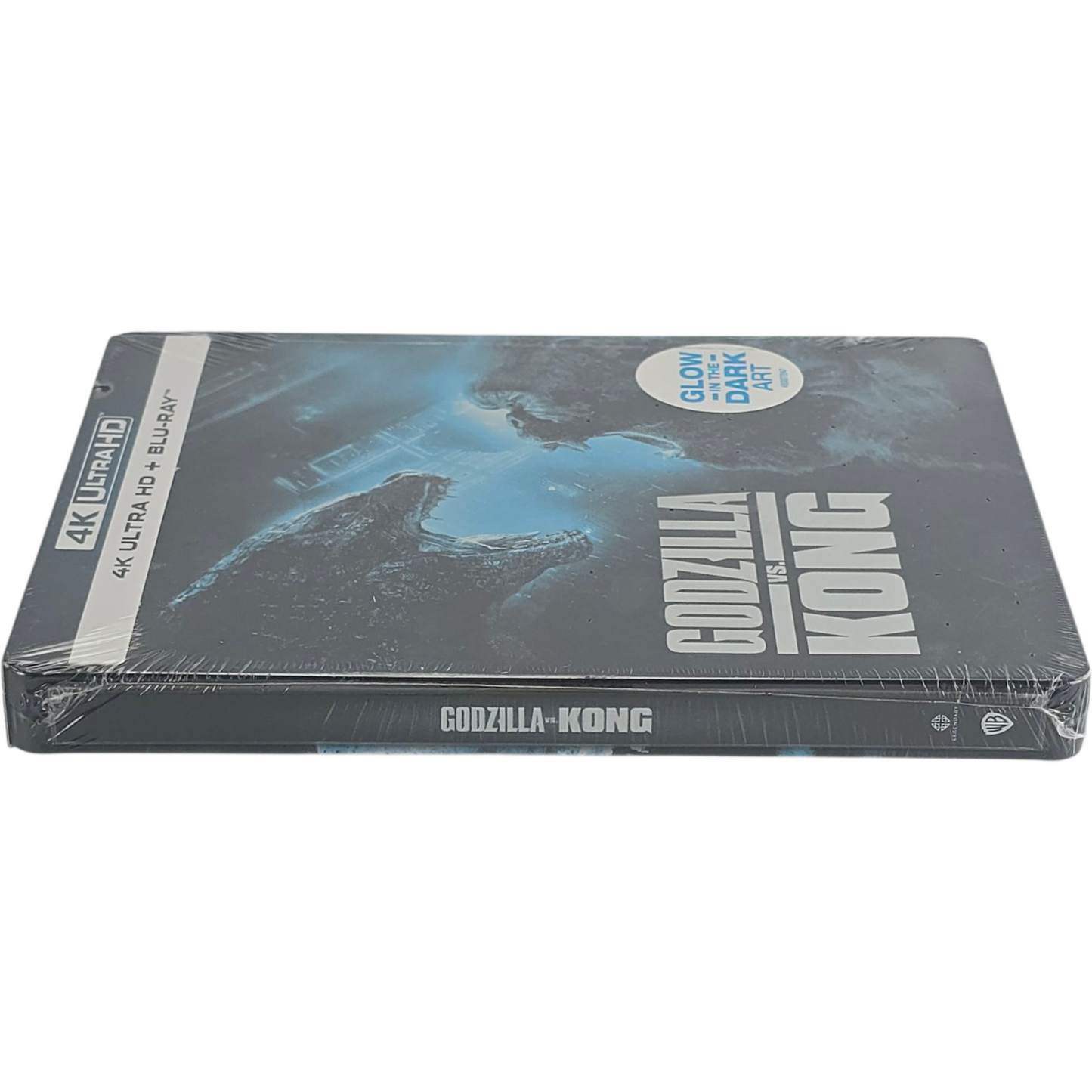 Godzilla vs. Kong : 4K Ultra HD + Blu-ray SteelBook Glow in the Dark Ar Region A