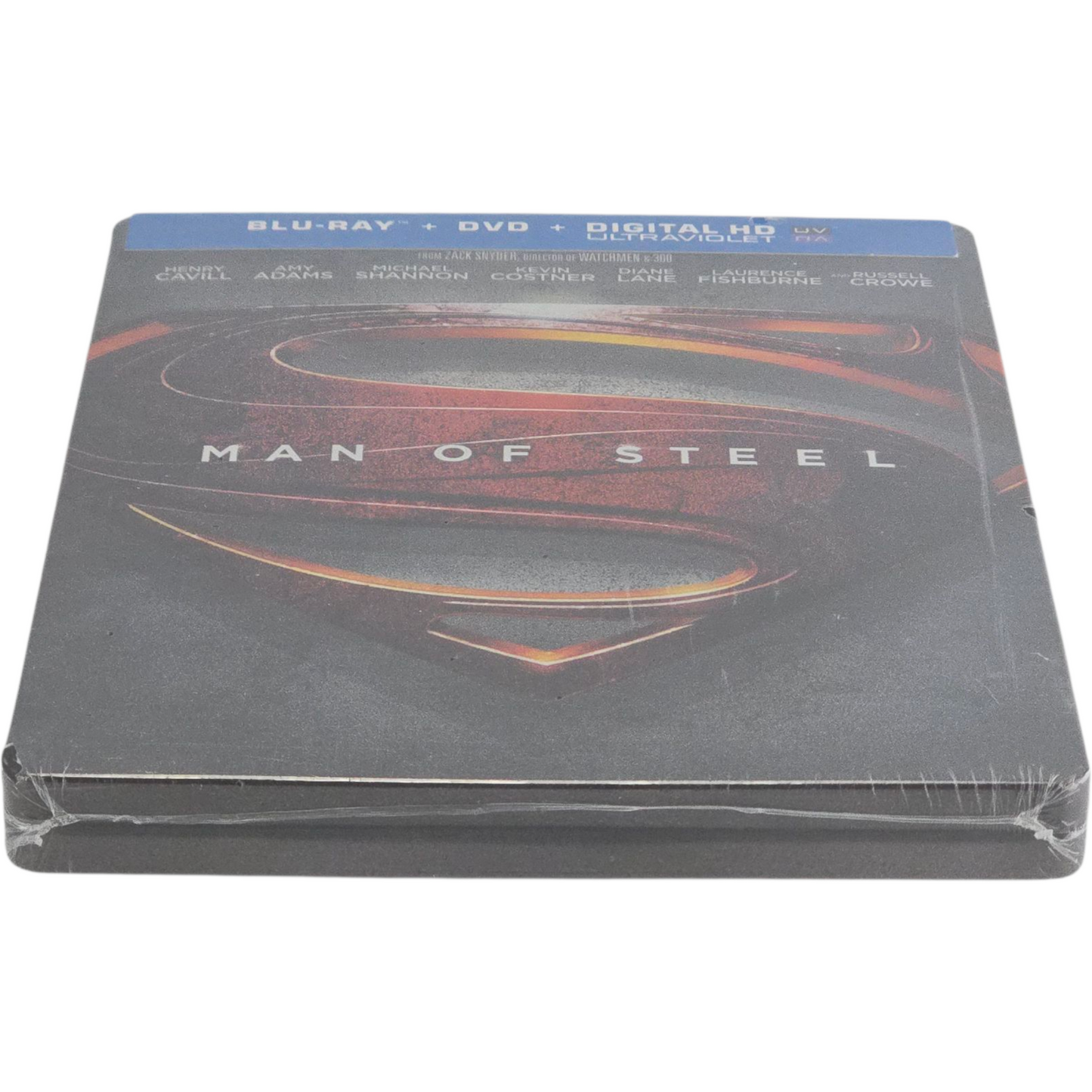Man of Steel Blu-ray + DVD SteelBook Disney Zack Snyder 2013 Zone Libre