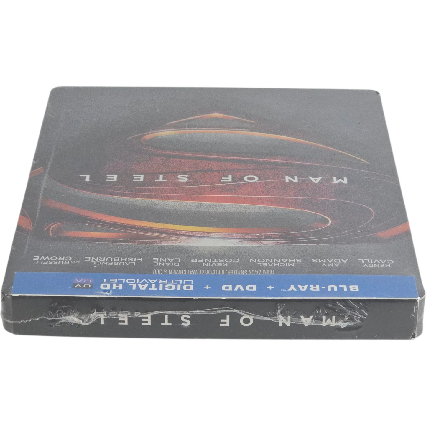 Man of Steel Blu-ray + DVD SteelBook Disney Zack Snyder 2013 Zone Libre