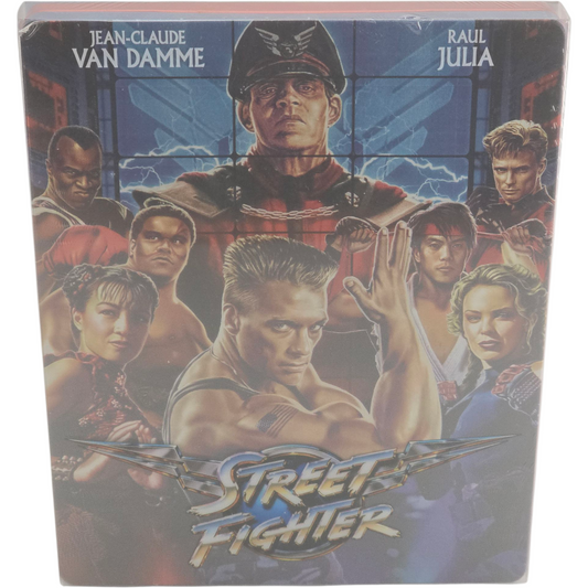 Street Fighter 1994  Blu-ray Steelbook  Jean-Claude Van Damme 2021 Region A