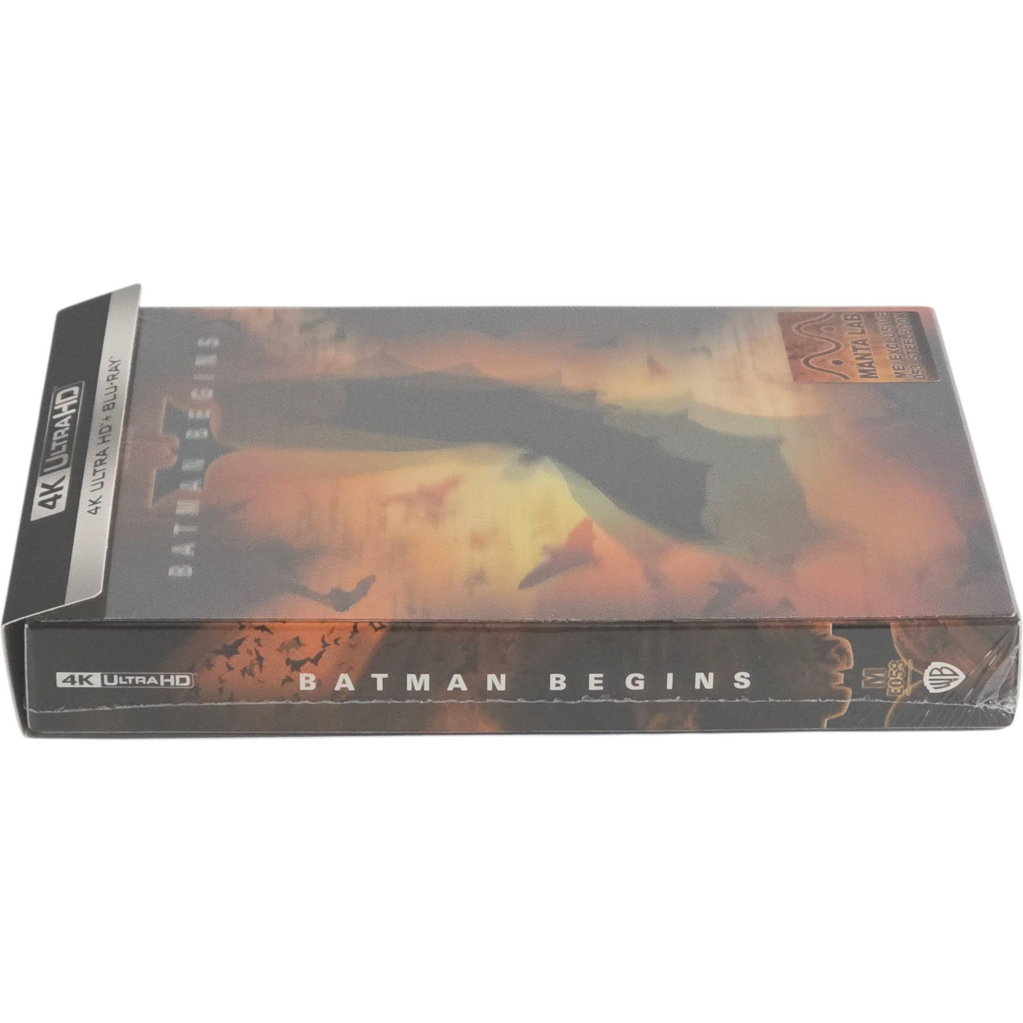 Batman Begins 4K Ultra HD + Blu-ray Steelbook 2X Lenticulaire Mantalab 1000 Ex