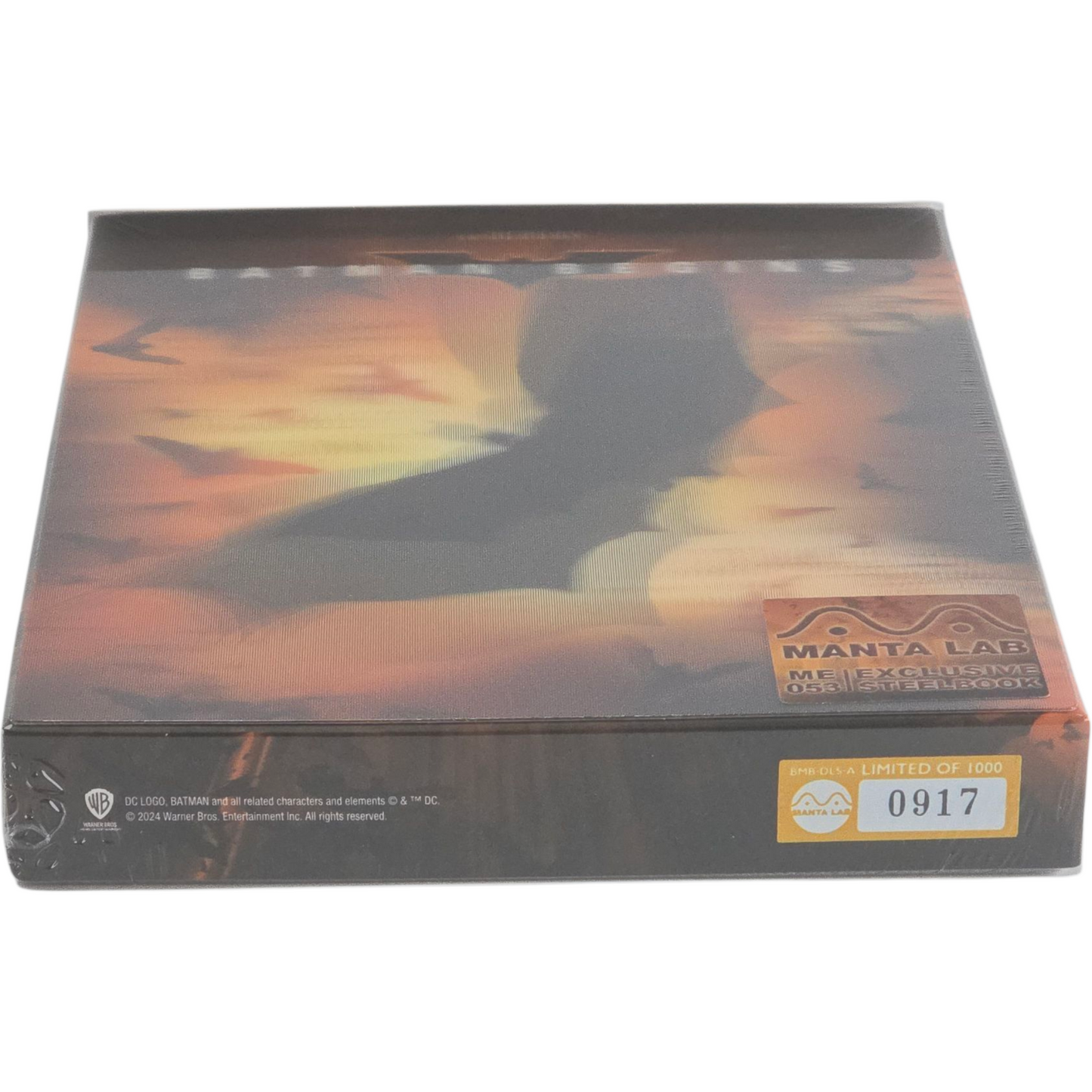 Batman Begins 4K Ultra HD + Blu-ray Steelbook 2X Lenticulaire Mantalab 1000 Ex