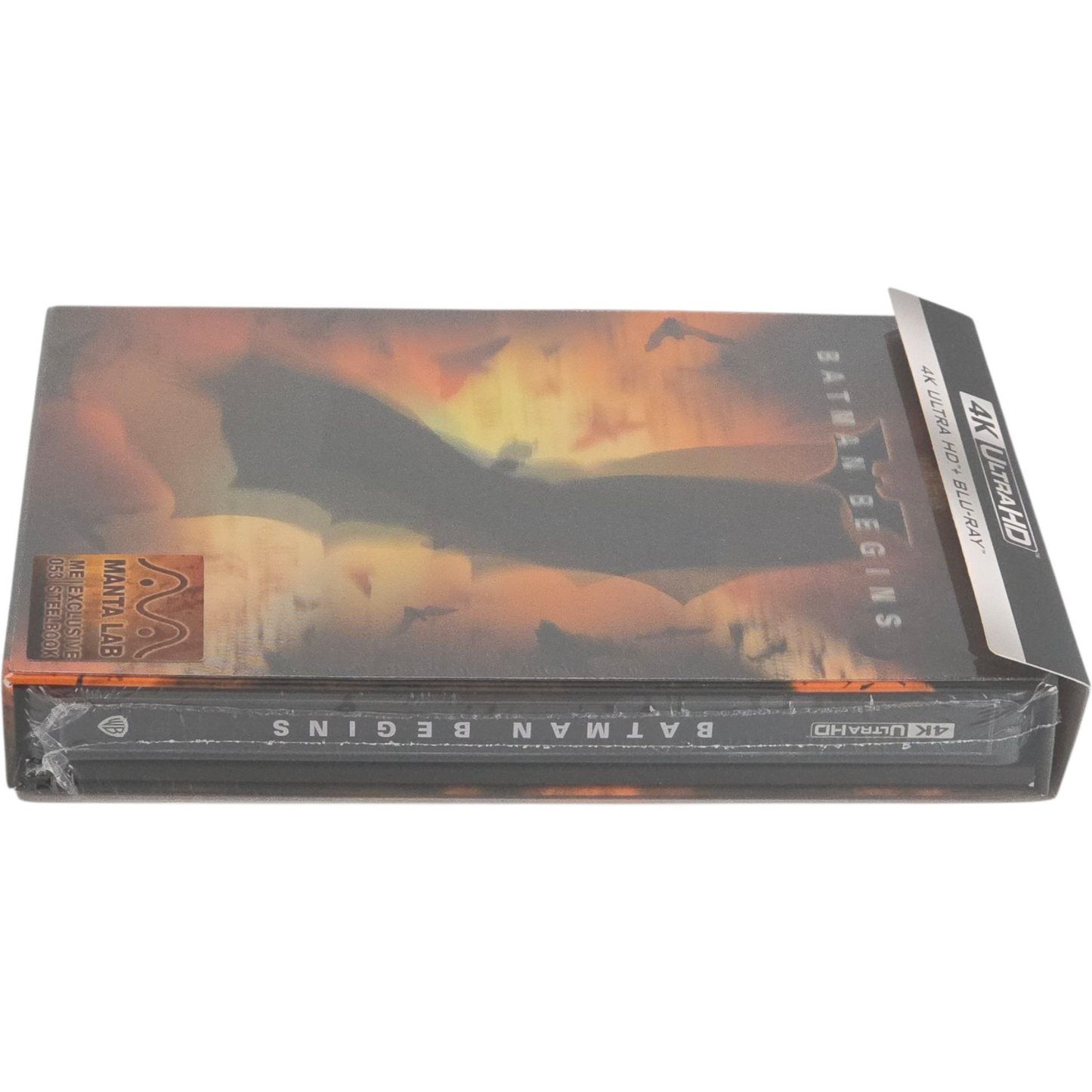 Batman Begins 4K Ultra HD + Blu-ray Steelbook 2X Lenticulaire Mantalab 1000 Ex