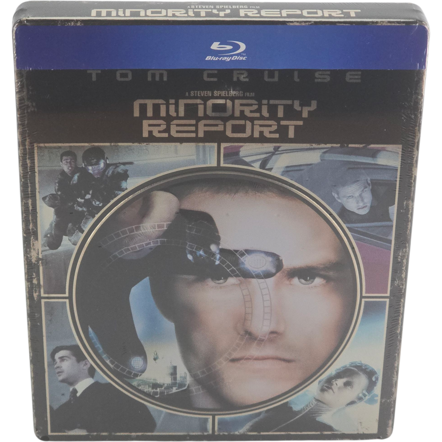 Minority Report Blu-ray Steelbook Débossé MetalPak Tom Cruise Spielberg Zone  A