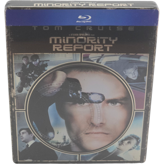 Minority Report Blu-ray Steelbook Débossé MetalPak Tom Cruise Spielberg Zone  A