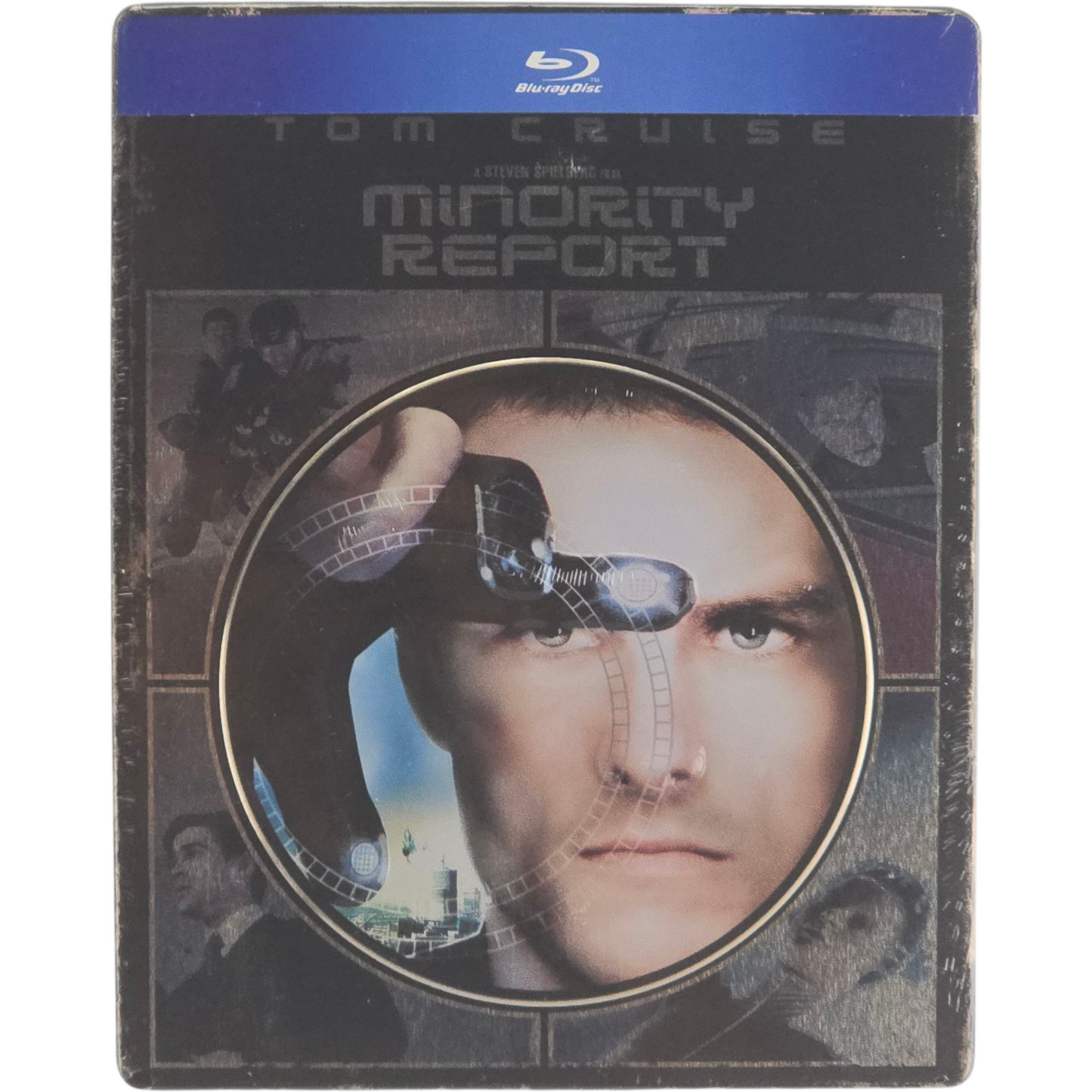 Minority Report Blu-ray Steelbook Débossé MetalPak Tom Cruise Spielberg Zone  A