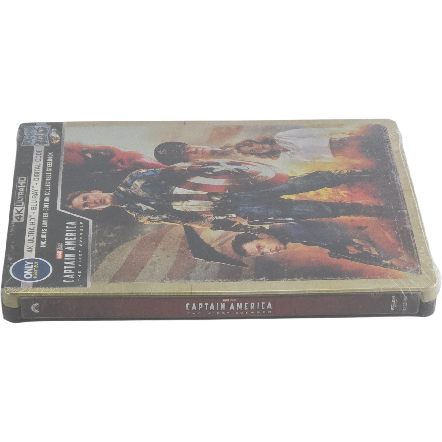 Captain America: The First Avenger SteelBook 4K Ultra HD + Blu-ray (Import US, VF incluse)