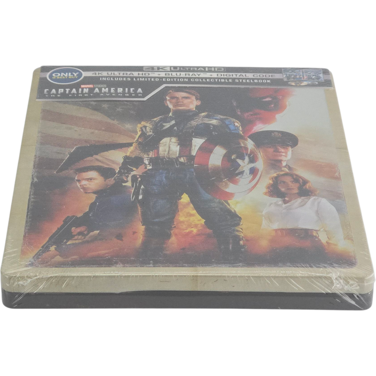 Captain America: The First Avenger SteelBook 4K Ultra HD + Blu-ray (Import US, VF incluse)