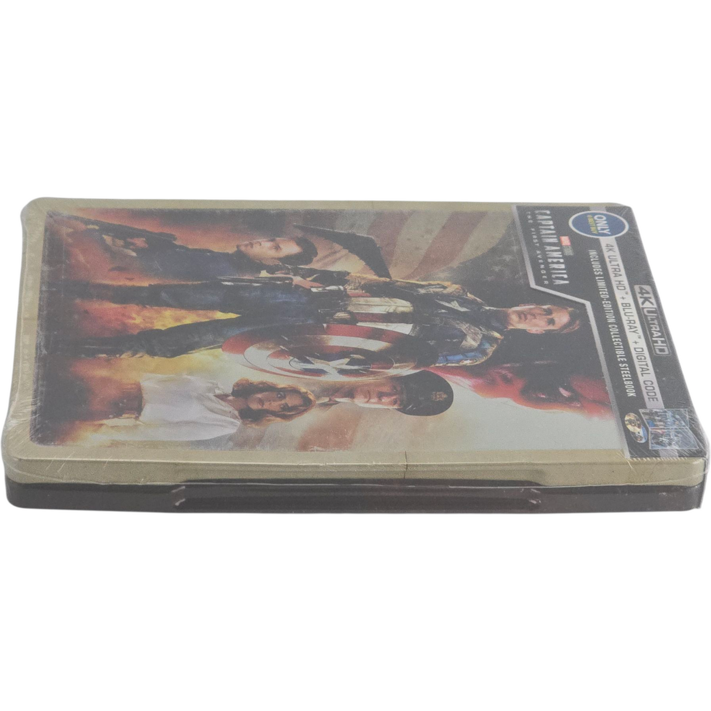 Captain America: The First Avenger SteelBook 4K Ultra HD + Blu-ray (Import US, VF incluse)