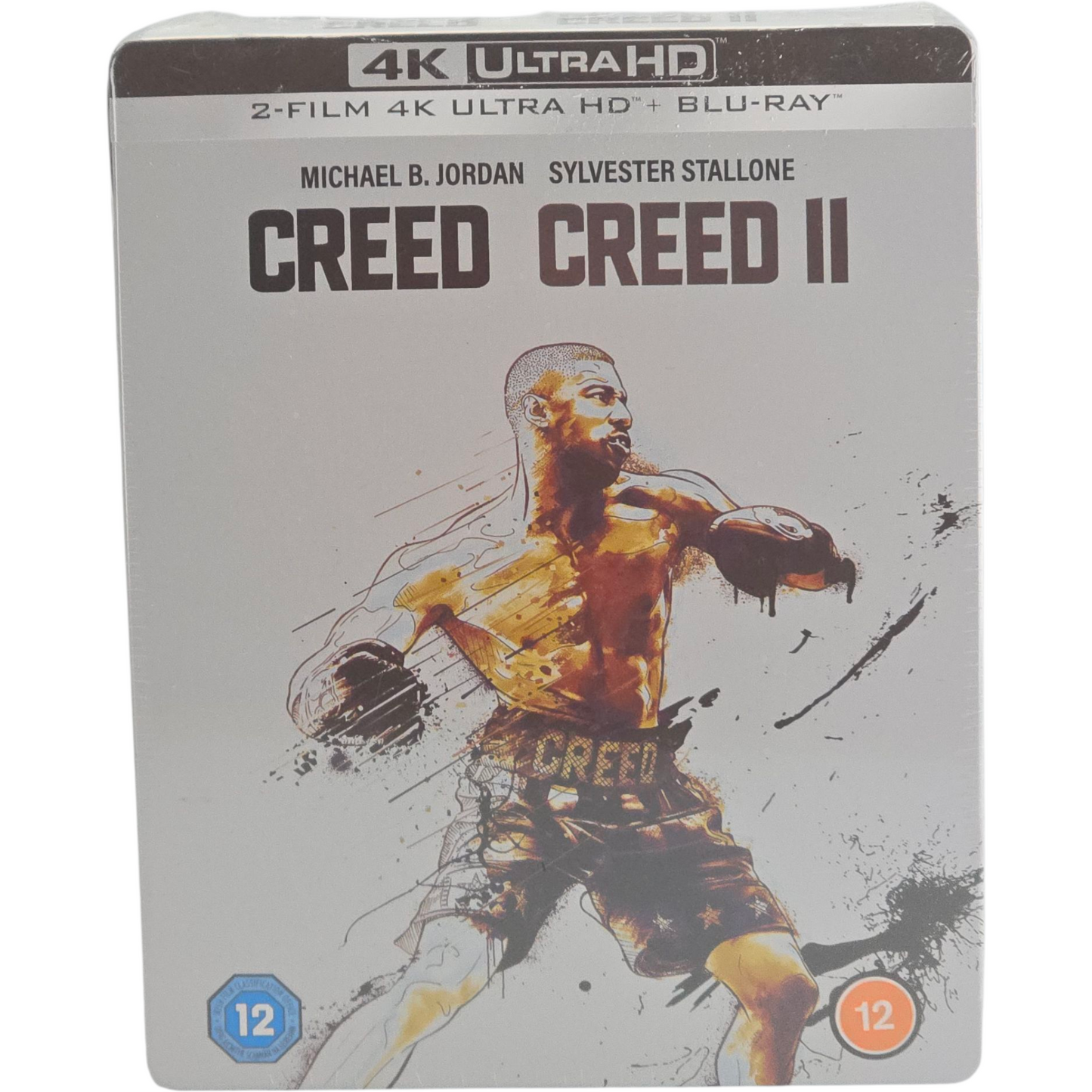 Creed / Creed II SteelBook 2 Films 4K Ultra HD + Blu-ray Édition Limitée Zone B