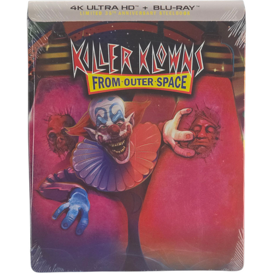 Killer Klowns from Outer Space SteelBook 4K + Blu-ray Scream Factory USA VO