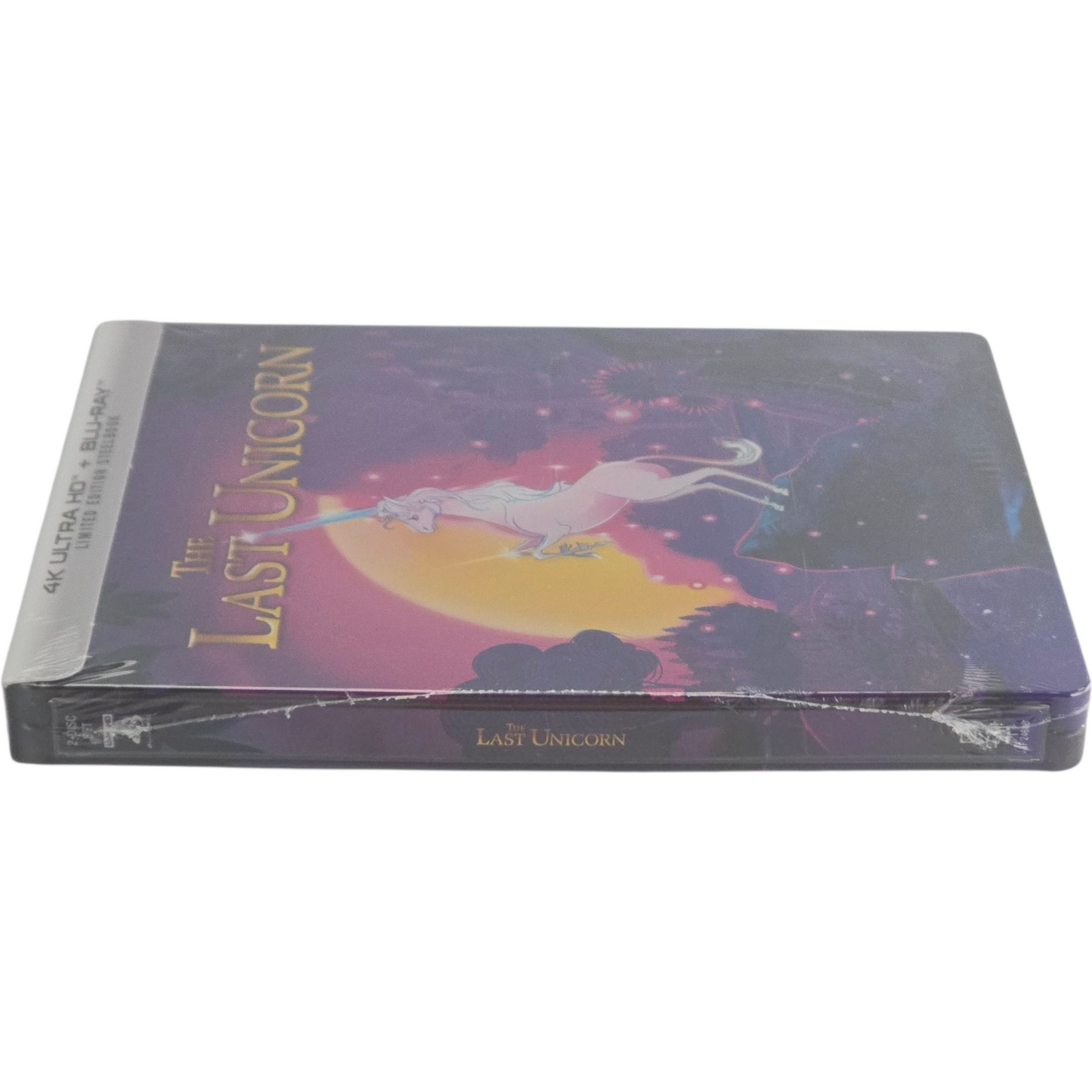 The Last Unicorn Steelbook 4 UHD + Blu-ray + Digital ,Alan Arkin, Jeff Bridges A