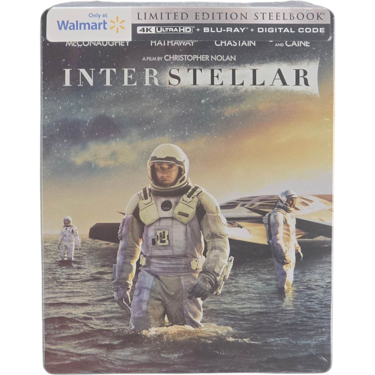 Interstellar 4K UHD + Blu-ray Steelbook Matthew McConaughey Christopher Nolan A