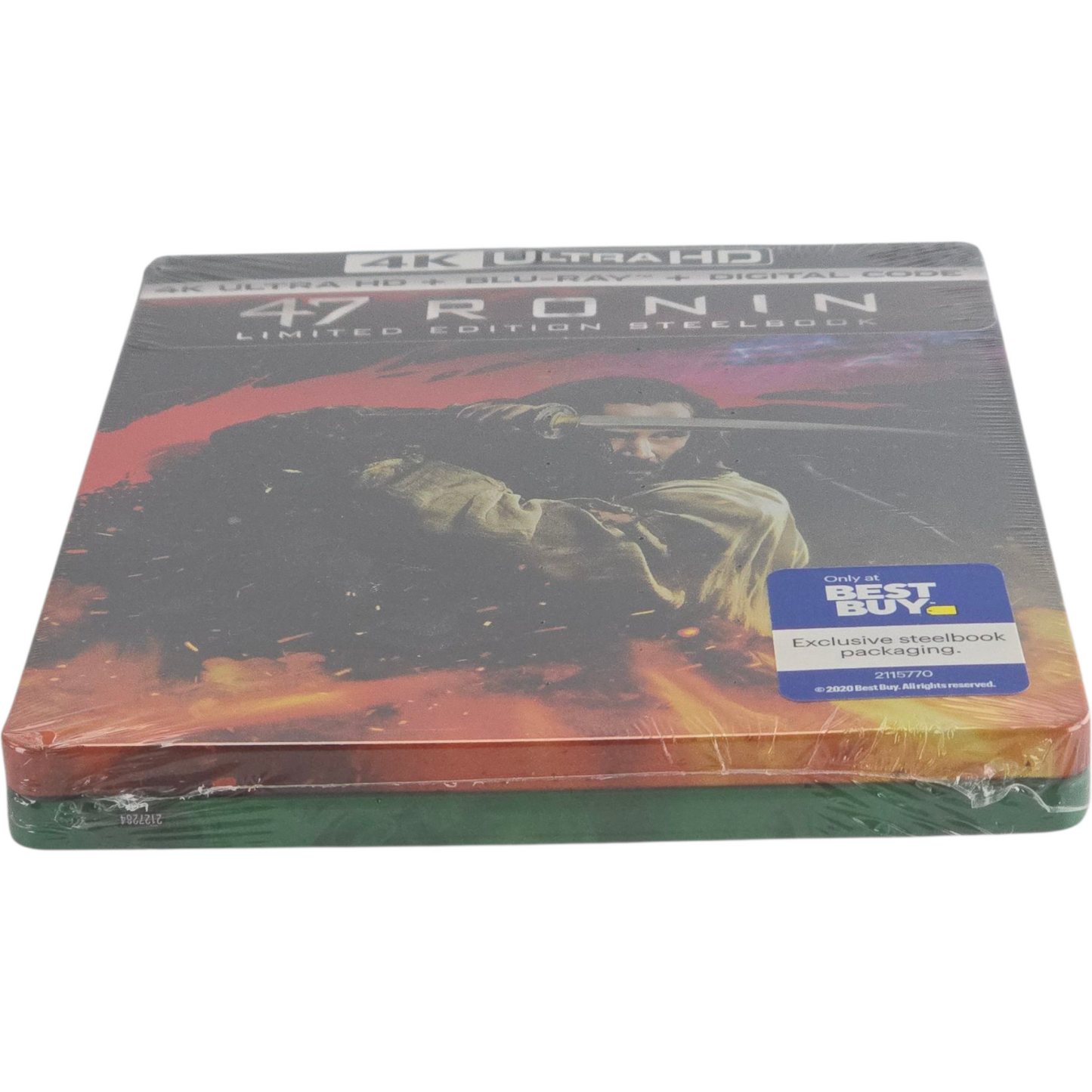 47 Ronin SteelBook 4K Ultra HD + Blu-ray + Digital Édt ltd Keanu Reeves Zone A