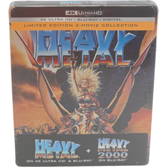 Heavy Metal + Heavy Metal 2000 SteelBook 4K UHD + Blu-ray + Digital Édt ltd A