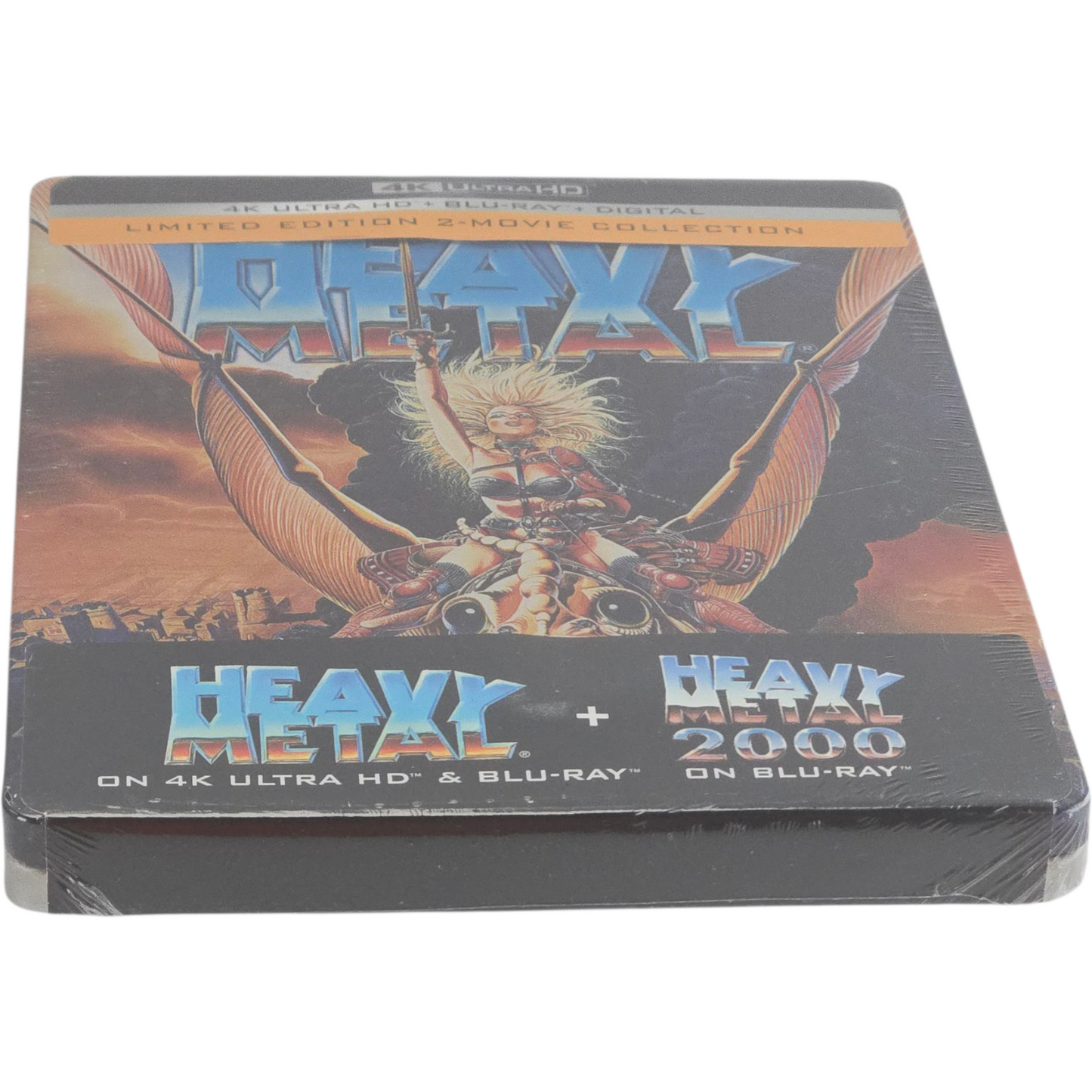 Heavy Metal + Heavy Metal 2000 SteelBook 4K UHD + Blu-ray + Digital Édt ltd A