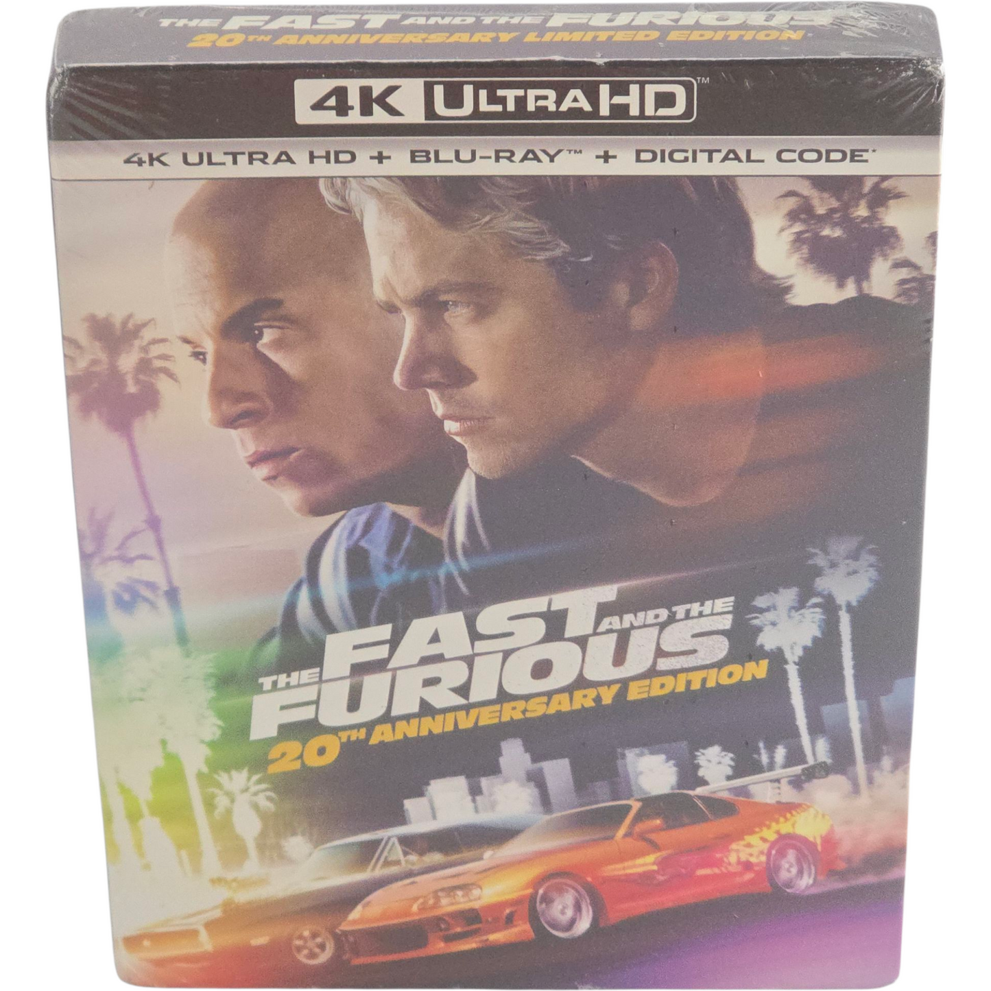 Fast and Furious SteelBook 4K Ultra HD + Blu-ray + Digital HD Coffret édt ltd A