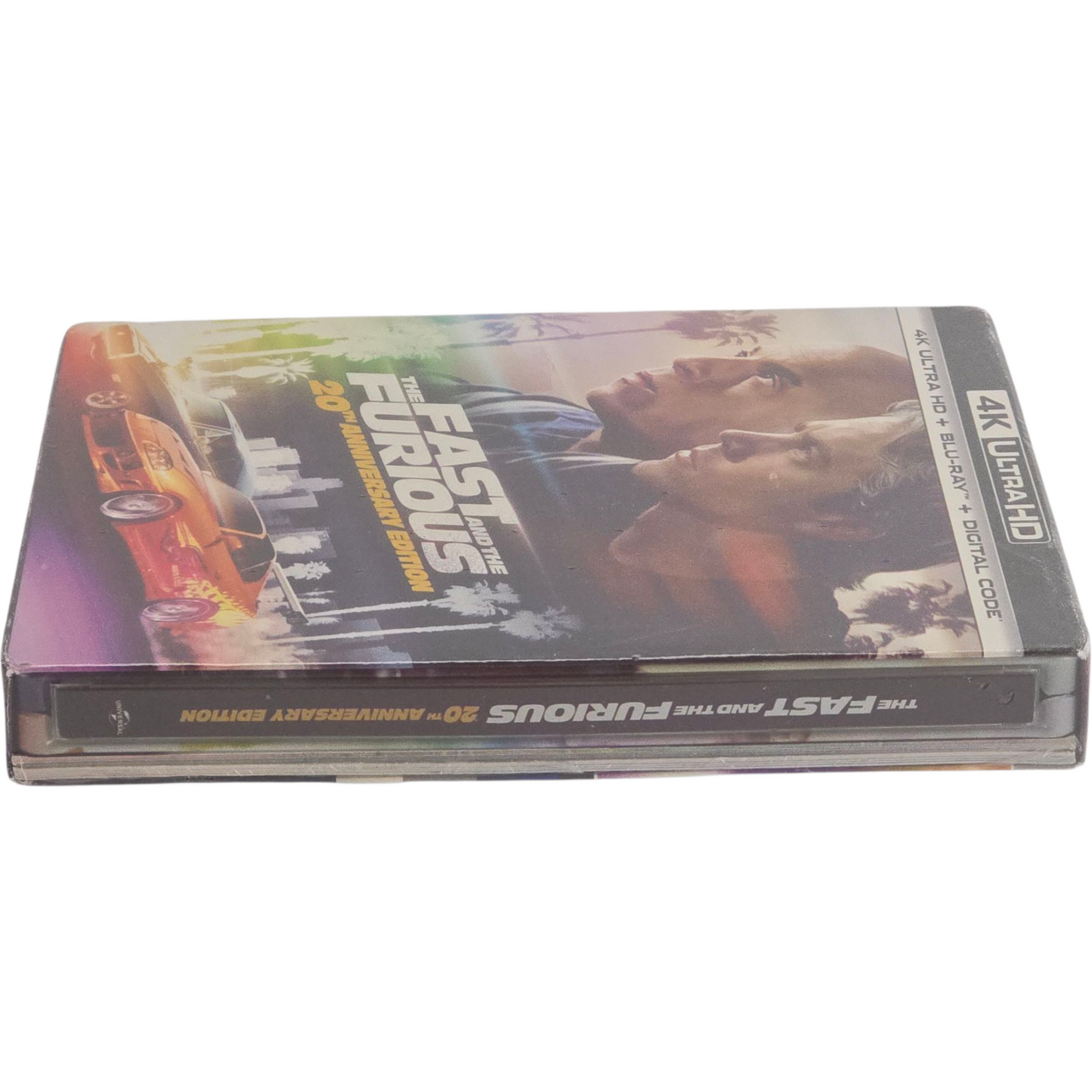 Fast and Furious SteelBook 4K Ultra HD + Blu-ray + Digital HD Coffret édt ltd A