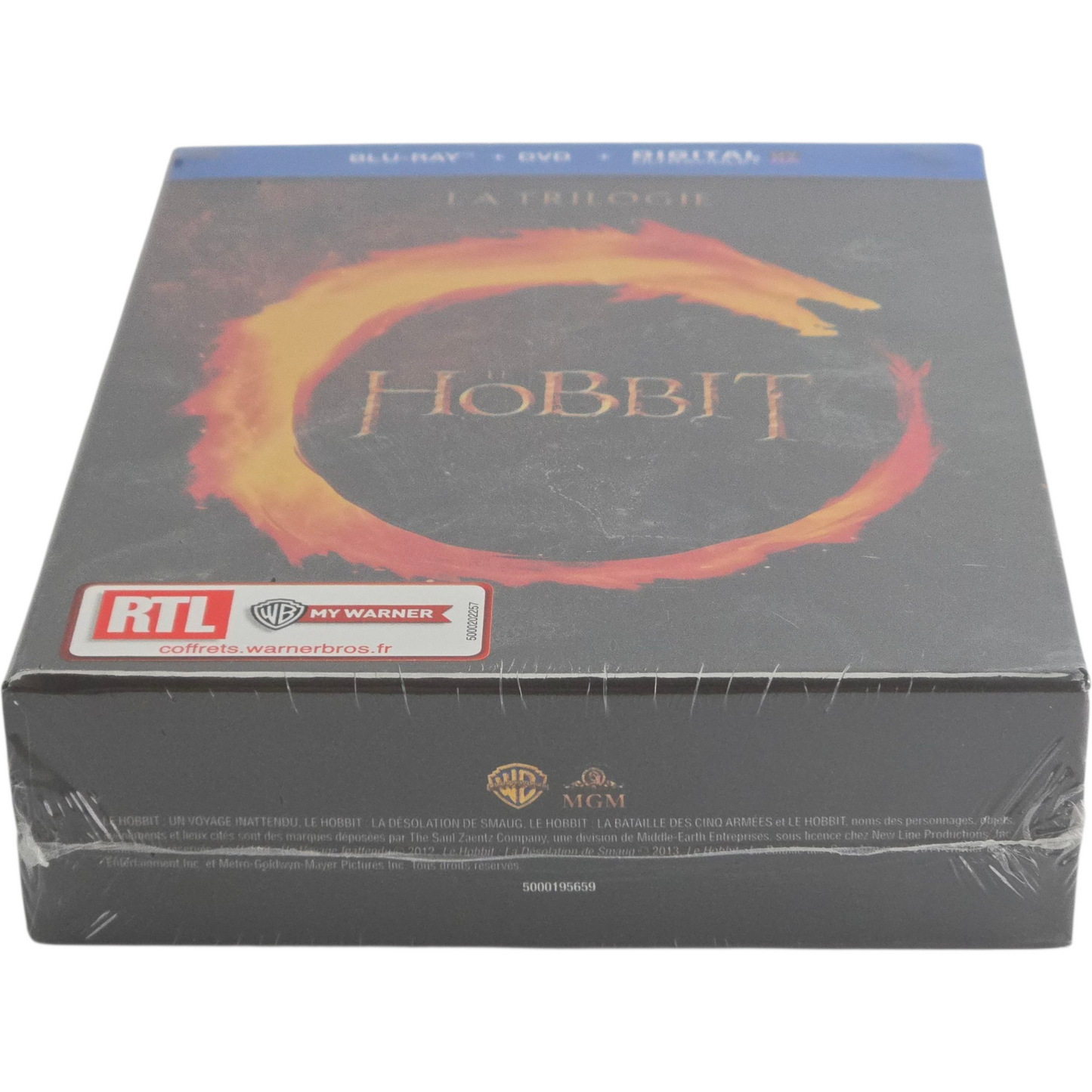 La trilogie du Hobbit Blu-ray + DVD 3 Films  2012-2014  Peter Jackson Region B