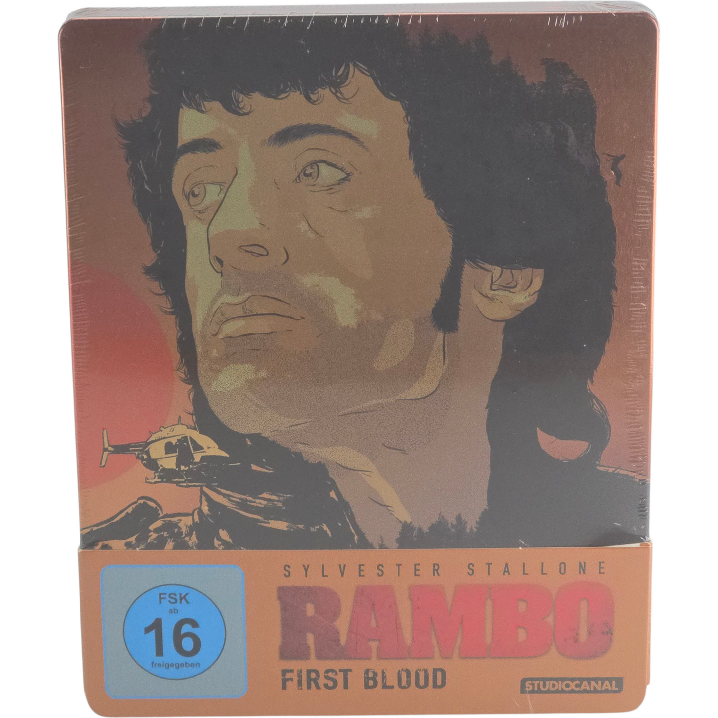 Rambo I First Blood 1982 Steelbook Blu-ray Sylvester Stallone  2018 Region 2