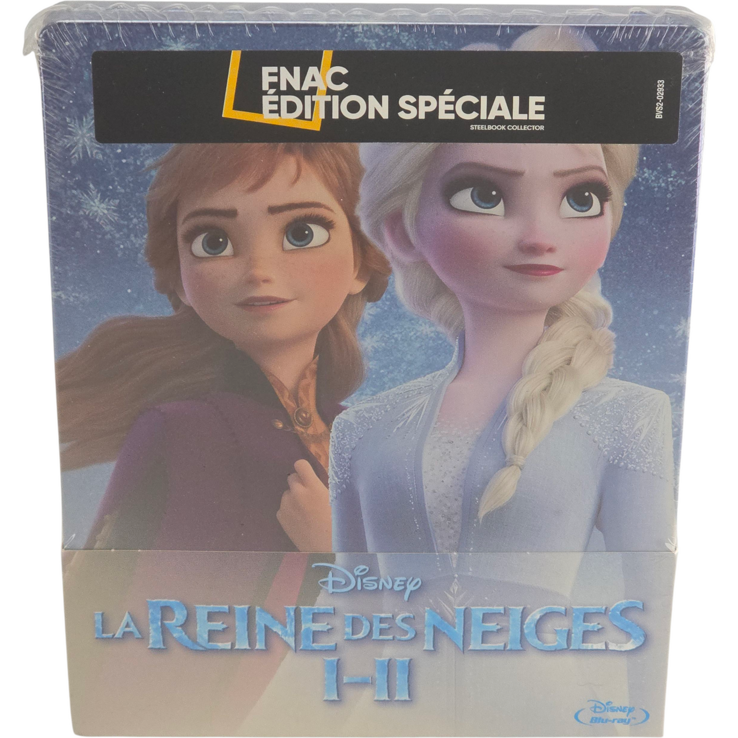 La Reine des Neiges 1+2 Disney Blu-ray SteelBook Fnac Exclusive limitée Region B