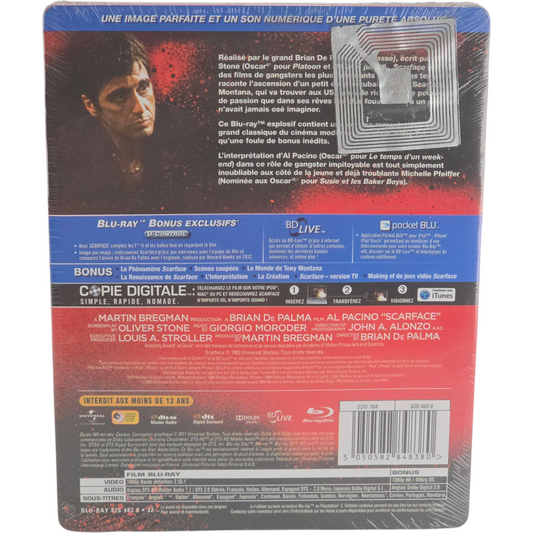 Scarface (1983) - SteelBook Blu-ray + DVD - Zone libre - vue 3