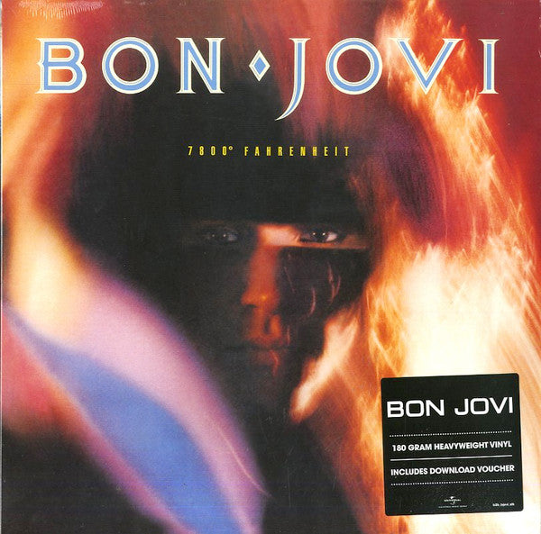Bon Jovi – 7800° Fahrenheit Vinyle, LP, Album, Réédition 2016 Scellé en usine