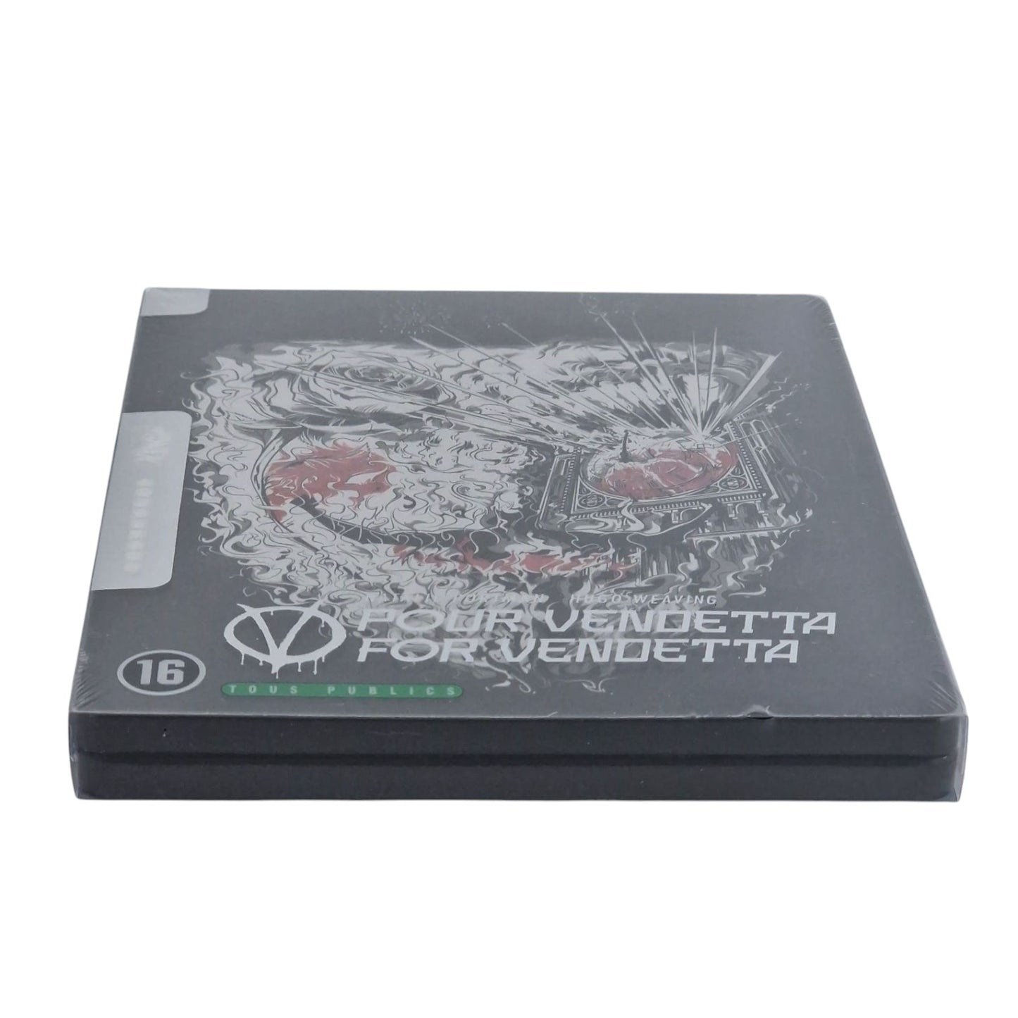 V for Vendetta SteelBook 4K Ultra HD +Blu-ray Mondo X Édition limitée Zone B