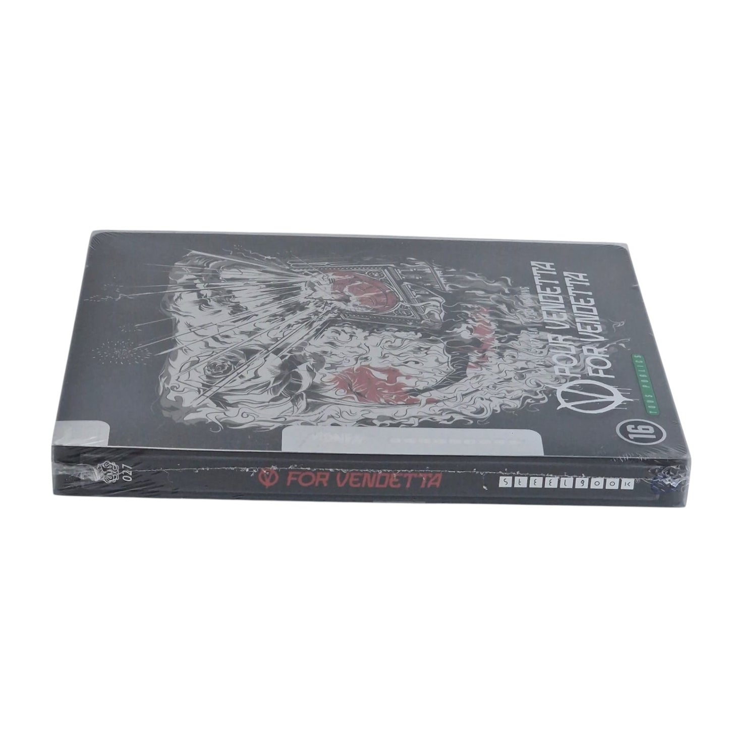 V for Vendetta SteelBook 4K Ultra HD +Blu-ray Mondo X Édition limitée Zone B
