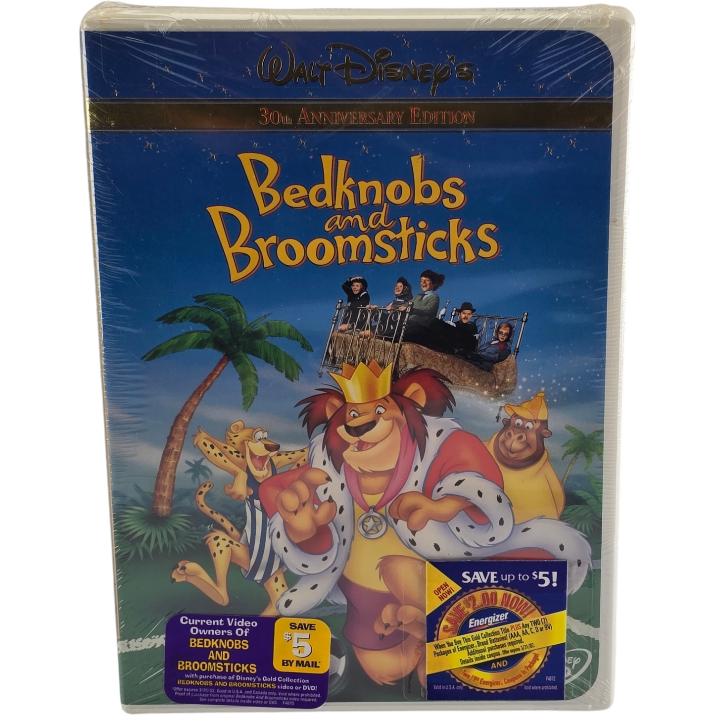Bedknobs and Broomsticks DVD Walt Disney Gold Classic Collection 30e Region A