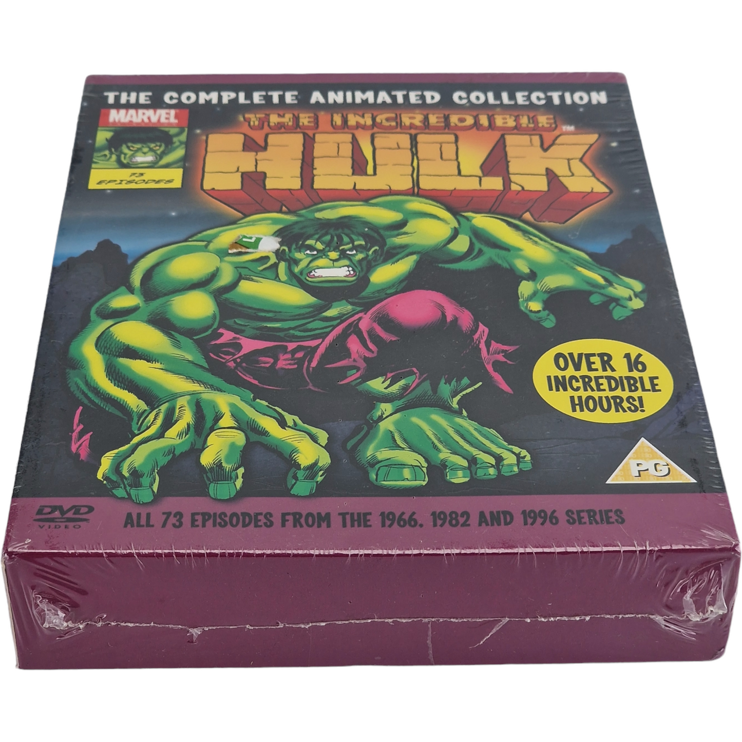 The Incredible Hulk: The Complete Animated Collection DVD DigiBook 4 Seasons B