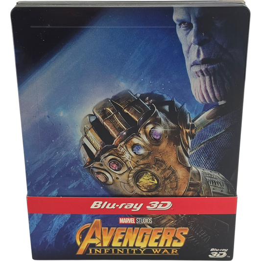 Avengers: Infinity War (2018) – SteelBook Blu-ray 3D + Blu-ray