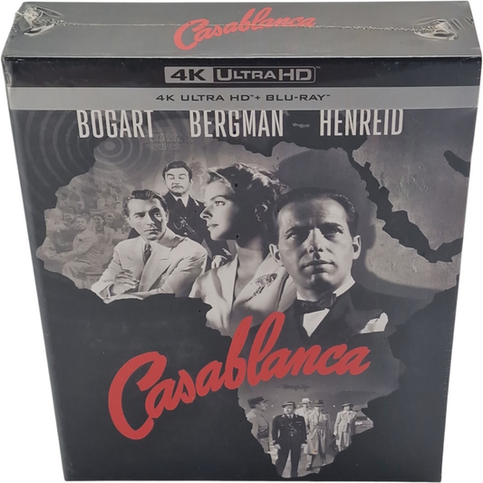 Casablanca (1942) – Coffret SteelBook 4K Ultra HD + Blu-ray – Zone libre + Zone B – vue 3