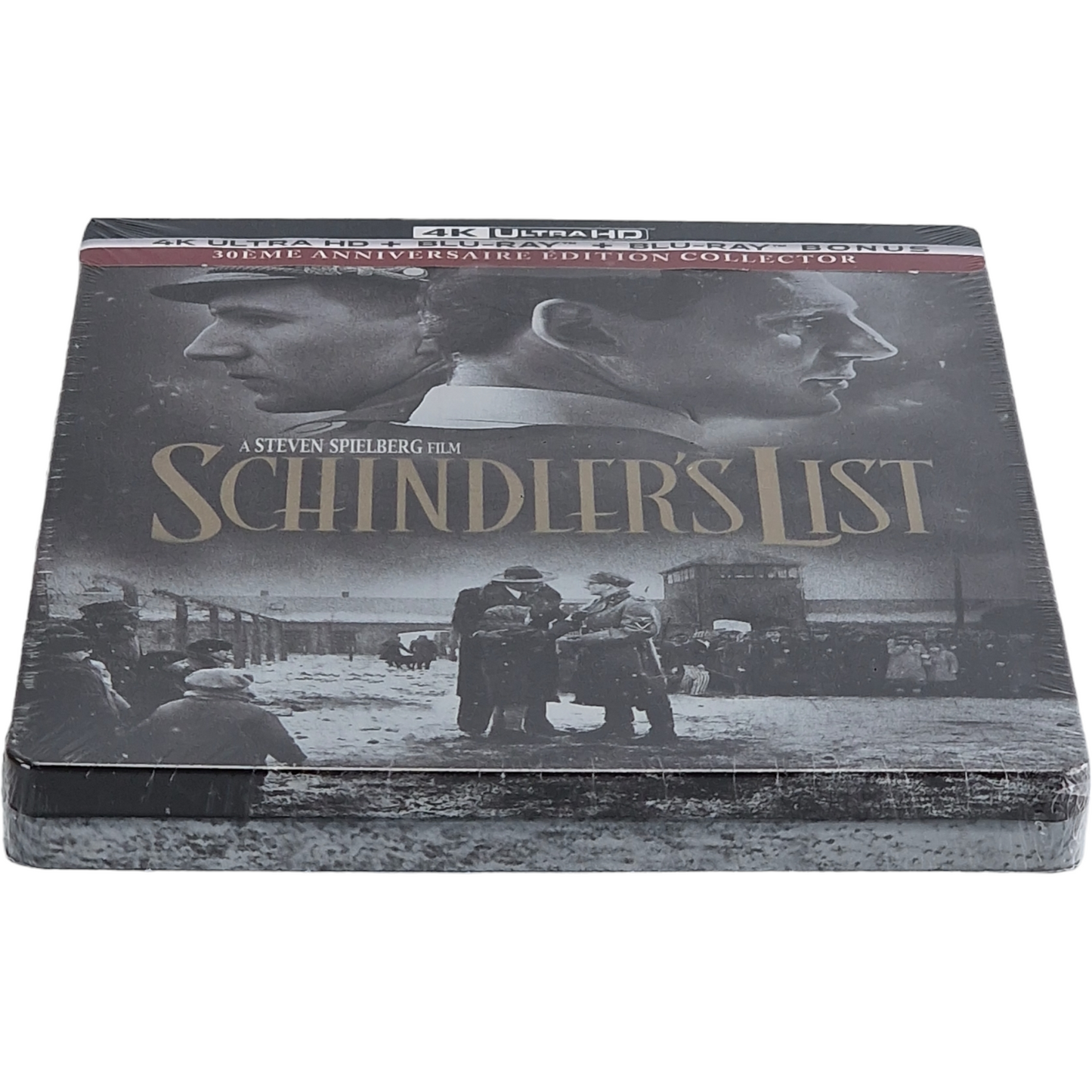 La liste de Schindler 4K Ultra HD + Blu-ray SteelBook Édition 30e Spielberg B