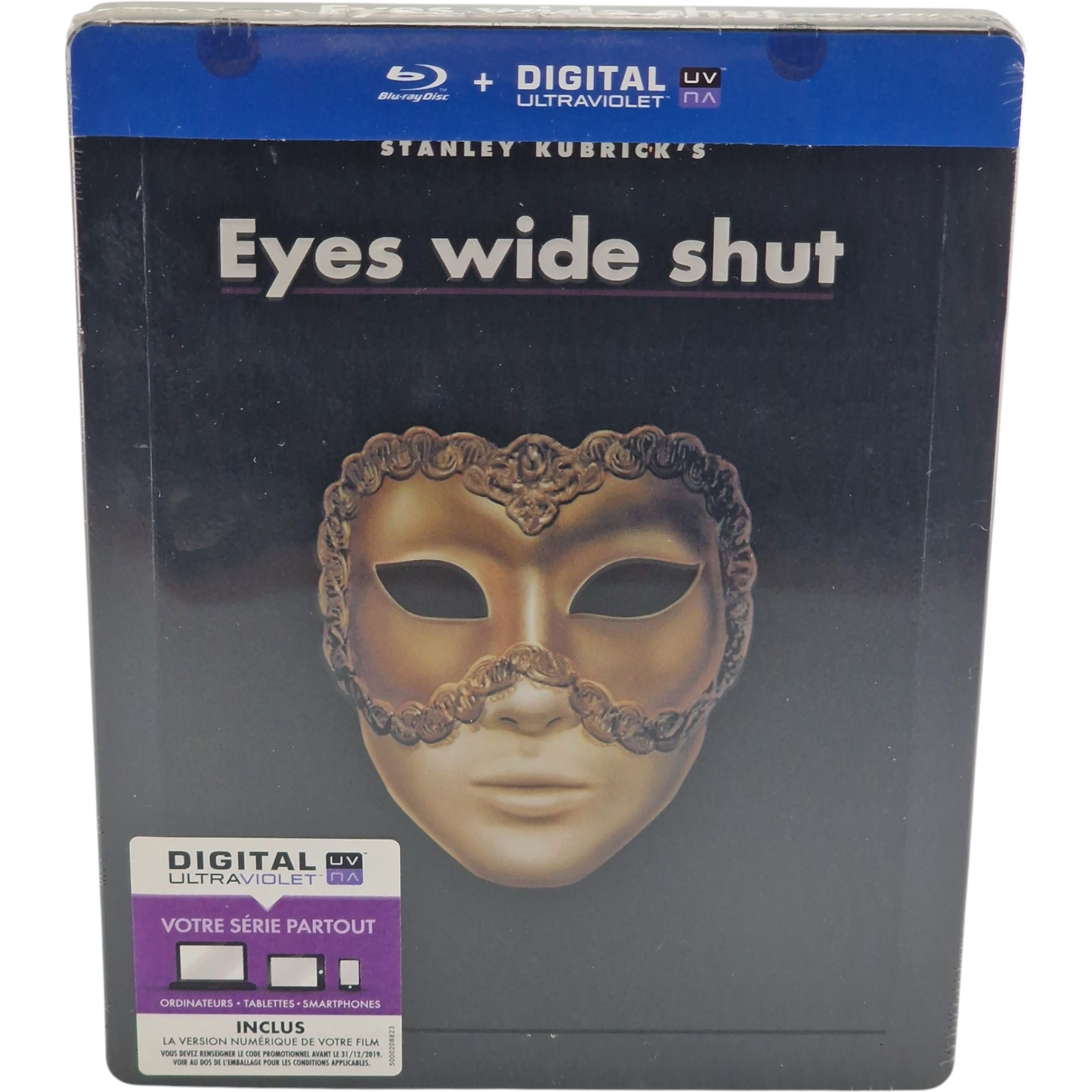 Eyes Wide Shut Blu-ray Steelbook Débossé Édi limitée rare 2014 Stanley Kubrick B