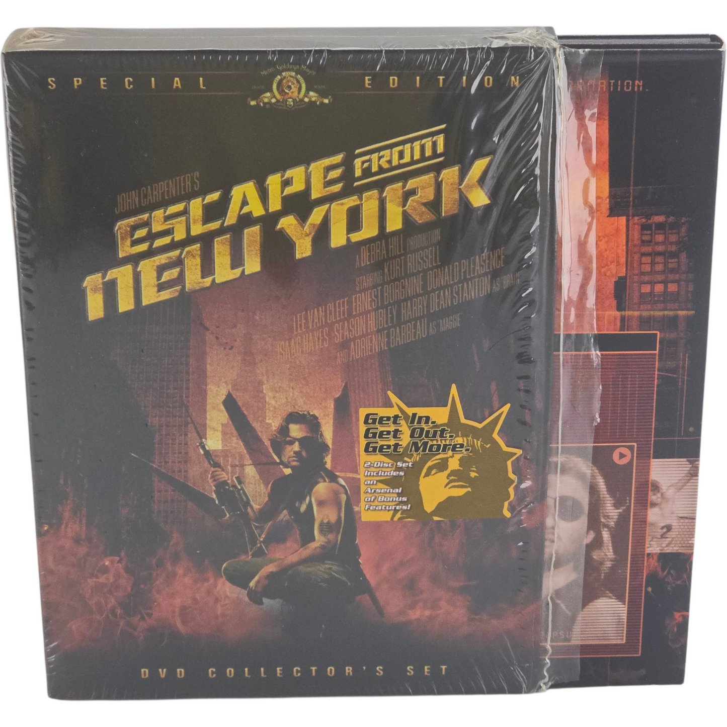 Escape from New York DVD DigiPack Collector John Carpenter Kurt Russel Zone 1