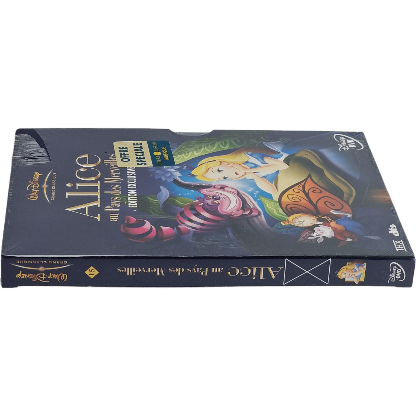 Alice au pays des merveilles DVD Classique Disney- Édition Exclusive 2005 Zone B