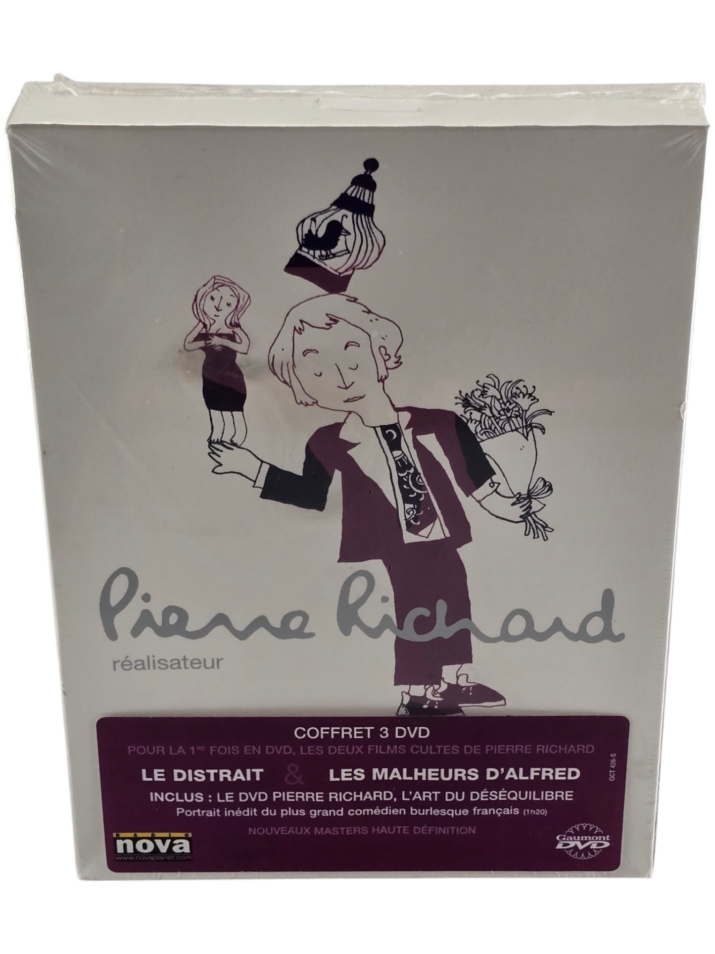 Pierre Richard Réalisateur Le distrait + Les malheurs d'Alfred 3 X DVD + Bonus