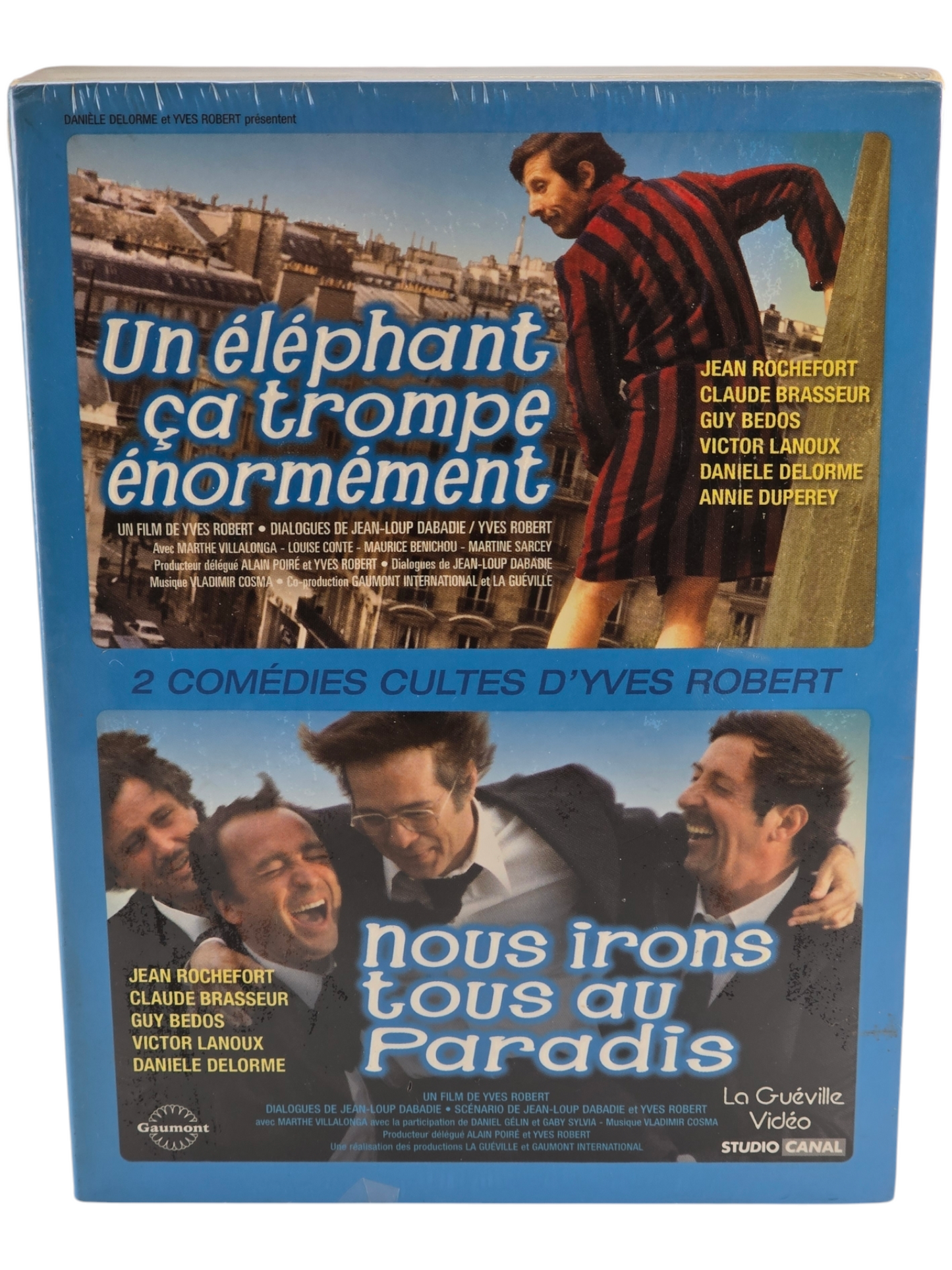 Un éléphant ça trompe énormément +Nous irons tous au paradis 3X DVD Yves Robert