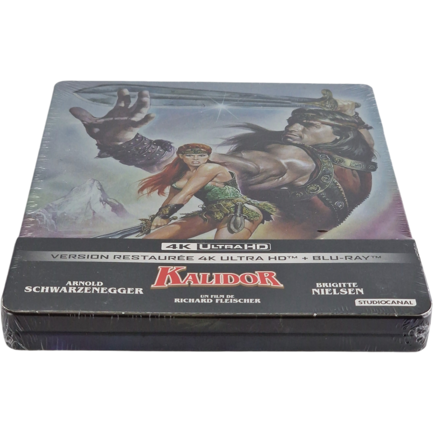 Red Sonja "Kalidor" 4K Ultra HD + Blu-ray SteelBook Arnold Schwarzenegger B