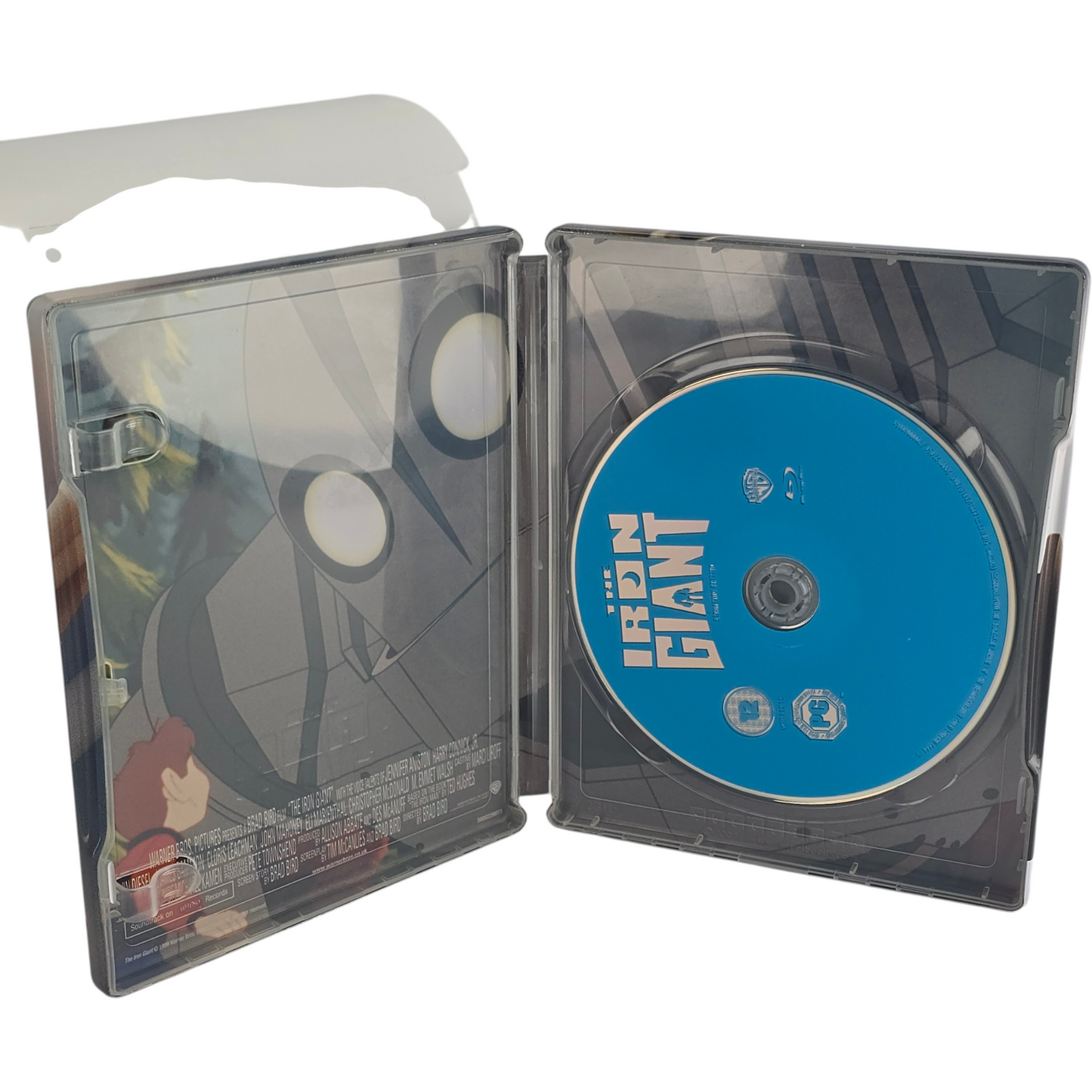 The Iron Giant Steelbook Blu-ray Zavvi Exclusive 2017 Limited Edition Zone B