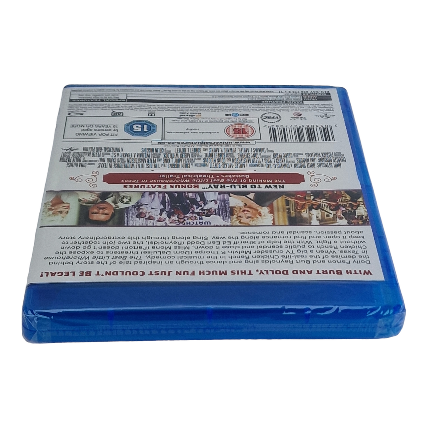 The Best Little Whorehouse in Texas 1982 Blu-ray Burt Reynolds, Dolly Parton B