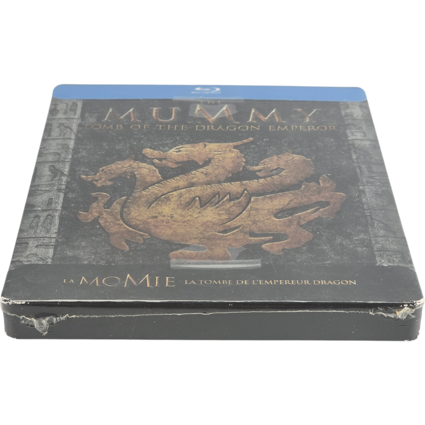 La Momie : Le tombeau de l'empereur Dragon SteelBook Débossé Brendan Fraser B